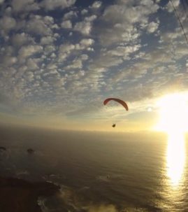 Big Sur paragliding