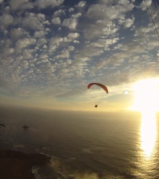 Big Sur paragliding